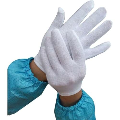 Hot White Labor Insurance Thick Cotton Work Gloves Cotton Cloth Thin Medium And Thick Etiquette Wenwan Quality Inspection Gloves