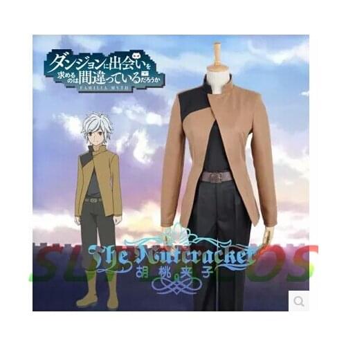 Free Shipping! Is It Wrong To Try To Pick Up Girls In A Dungeon? DanMachi Bell Cranel Cosplay Costume