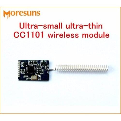 Fast Free Ship Ultra-small ultra-thin CC1101 wireless module/SMD soldering 17mm*12mm PCB Board module