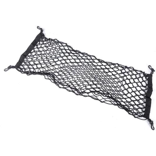 Elastic Mesh Trunk Stretchable Large Capacity Car Storage Net Universal Rear Protective Vertical Cargo Luggage Equipment Trucks