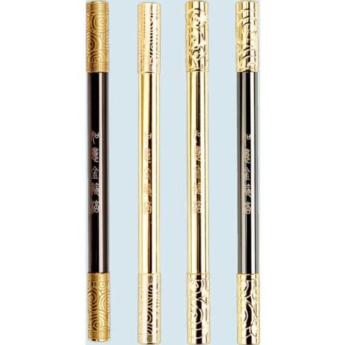 JNMSAUM brand Pure bross metal pen golden roller pen golden cudgel of Monkey King of the novel Pilgrimage to the West gift pens