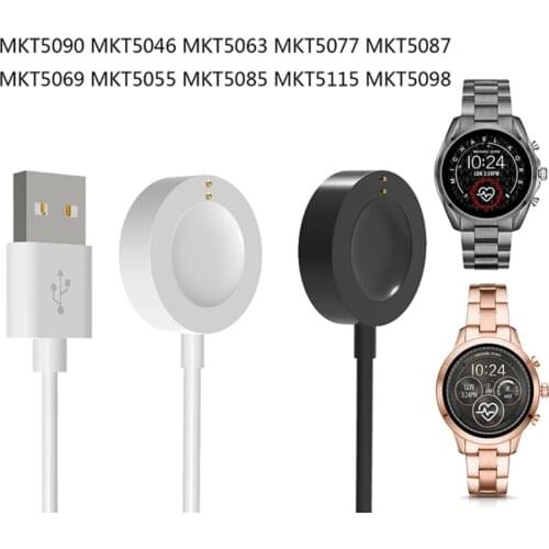 Fast Charging Cable Smart Watch Charger Compatible for -Michael -Kors Access Gen 4 Gen 5 5E MKT5080 Charging Cable