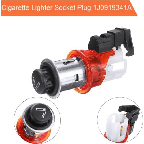 Mayitr 1pc High Quality Cigarette Lighter Socket Plug Assembly Portable Automobile Lighter For DC 12V Motorcycle Tractor Car