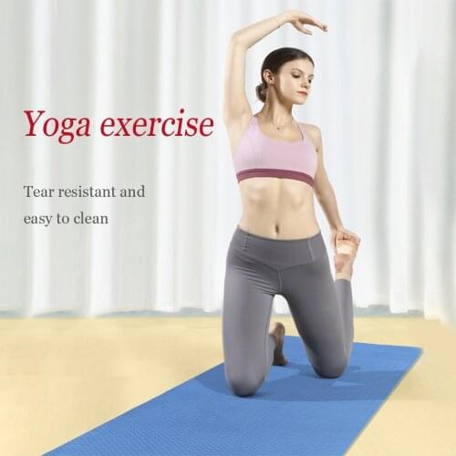 Tapete Yoga Mat Classic Pro Fitness Yoga Mats TPE Eco Friendly Mat Non Slip Fitness Exercise Mats Esterilla Acupresion A10