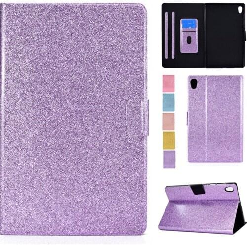 TB-X306X Glitter Case For Lenovo Tab M10 HD (2nd Gen) TB-X306X X306F X306 10.1'' Magnetic Tablet Stand Shell