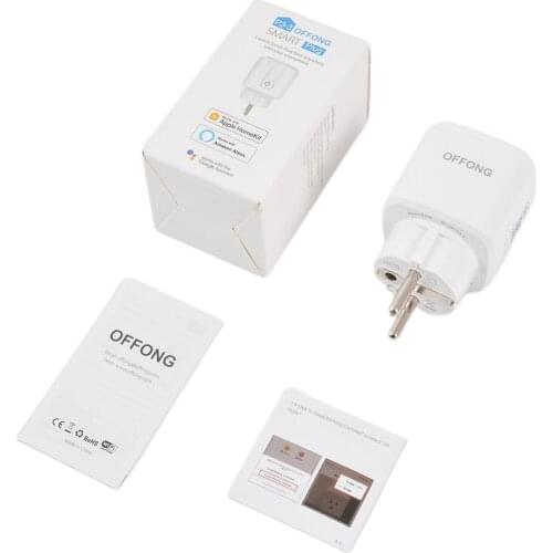 WiFi Smart Plug Socket 2 Pieces Mini Smart Socket APP Remote Control And Timer Function US Plug Socket