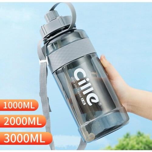 Hot Sale Outdoor Fitness Sports Bottle New Kettle Large Capacity Portable Climbing Bicycle Water Bottles BPA Free Gym Space Cups