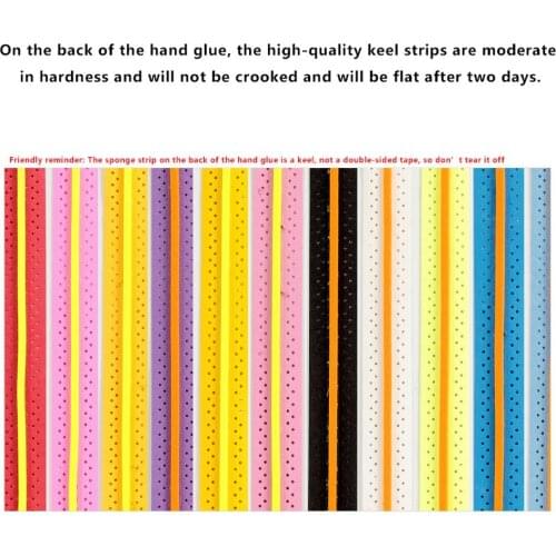 2 Pcs Racket Handle Tape Anti-slip Absorb Sweat Ball Badminton Squash Band Anti-skid Two-color Hand Glue Racket Handle