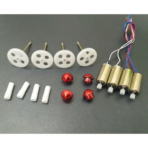 20PCS Spare Part Kit X5UW Motor Blade Cover Propeller Fixed Unit Big Gear for SYMA X5SC X5SW X5HC X5HW X5UC Drone Accessory