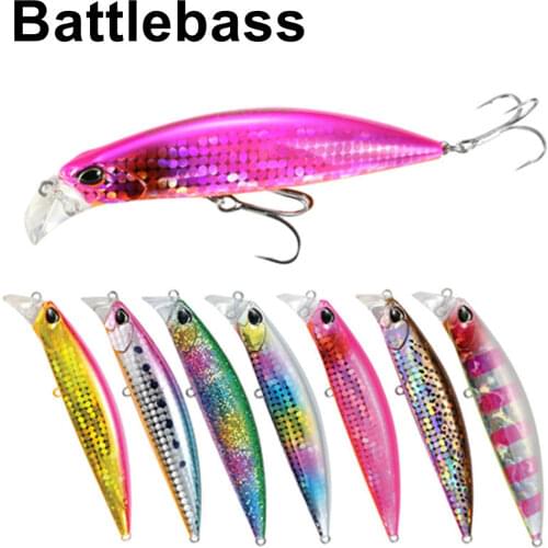 2021 Minnow Fishing Lure Bait Weights30g/10.2cm Winter Tackle Pesca Saltwater Lures Articulos De Pesca Isca Artificial Fake Fish