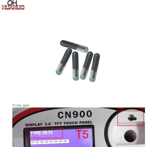 5pcs/lot, Auto Transponder Glass Chip T5 Car Key Blank Chip Fit For Honda 2.3 Passat B4 Elysee Buick