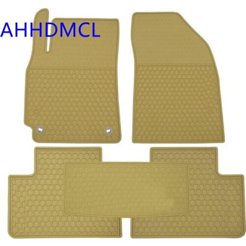 Car Rubber Floor Mats Anti Slip Mat Carpets Feet Pad Custom Fit For Chevrolet Cavalier 2016 2017 2018 2019 Left Hand Drive