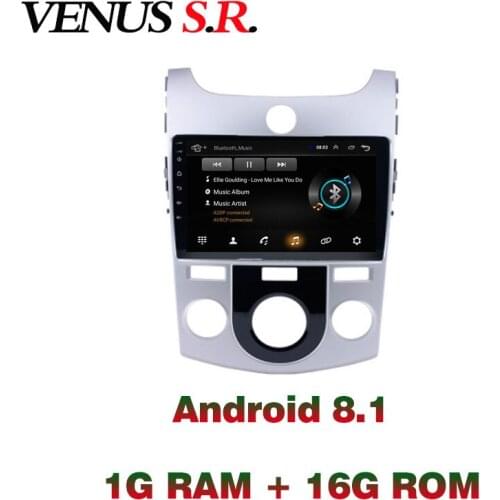 VenusSR Android 8.1 2.5D car dvd for KIA Forte Cerato Radio 2007-2017 multimedia headunit GPS gps navigation