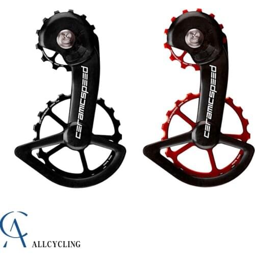 CERAMICSPEED System Coated For Shimano 9100 R8000 SRAM Red Force AXS Bike Rear Derailleur Ceramics Bearing Pulley Wheel 11S 12S