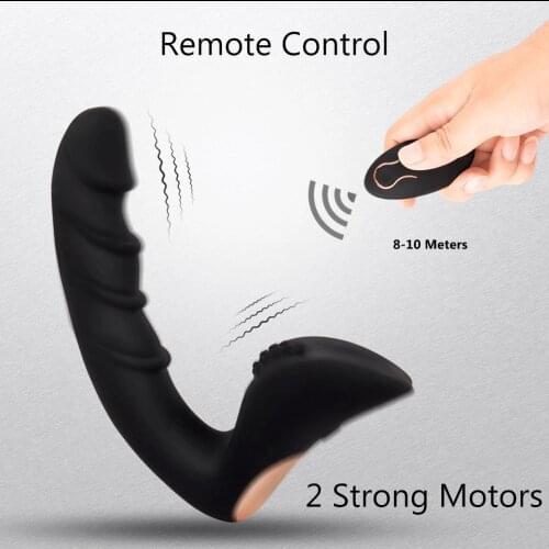 Erotic Anal Plug Dildo Vibrator Masturbator Remote Control Prostata Massager Butt Plug Toys for Adult Sex Toys for Men Woman