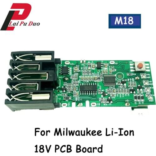 For Milwaukee 18V M18 Li-Ion PCB Board Electric Power Tool Lithium Battery Protection Circuit Board Replacement Chip