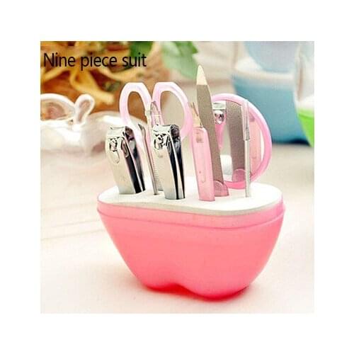 Household Nail Knife Set Decoration Toenail Knife Nail Clipper Nail Clipper Nail Clipper Set Nine Sets