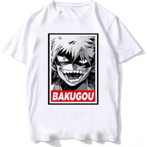 Newest My Hero Academia T Shirts Man Short Sleeve Clothing Boku No Hero Academia cosplay Funny Cartoon T-shirt For Man/woman