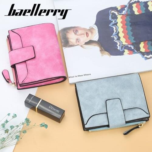 Wholesale Baellerry Leather Women Wallet Hasp Coin Pocket Cards Holders Luxury Brand Wallets Designer Purse 200PCS/lot