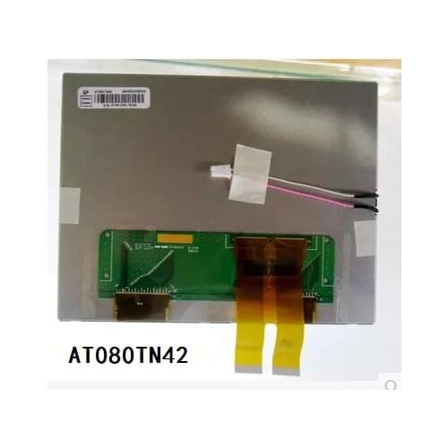Original 8 inch Car DVD navigation LCD screen AT080TN42 free shipping