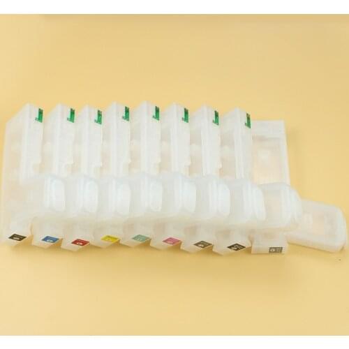 DGYCJLFP 9 pcs/lot 280ml Empty refillable ink cartridge with ARC chip for Epson 3800 3800C 3805 3850 3880 3890 printer