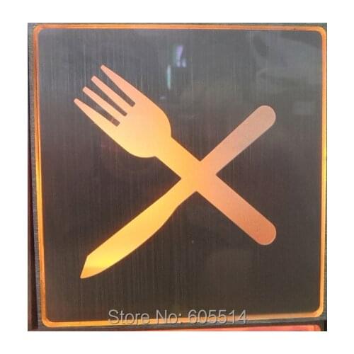 [Seven Neon]Free shipping 10sets 110*110*30mm square shape led singnal light led indicator for eating signal