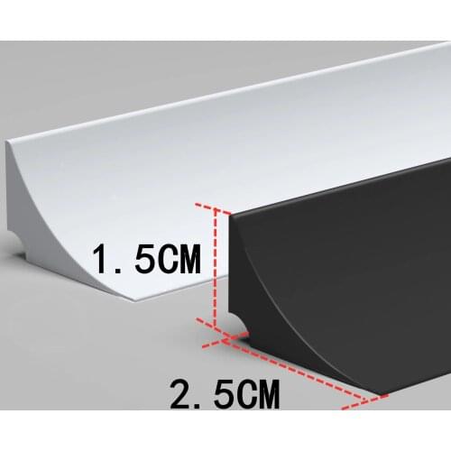 3M Silicone Water Stopper Strip Bendable Kitchen Countertop Retaining Bathroom shower dam Flood Barrier Dry and Wet Separation