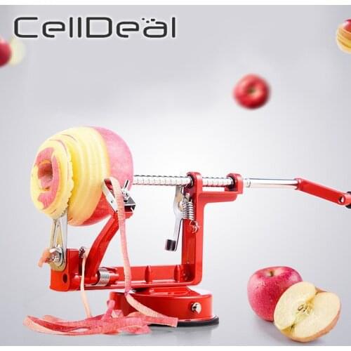 3 In 1 Stainless Steel Apple Peeler Pear Fruit Peel Corer Slicing Cutter Machine Tool Kitchen Accessories Kitchen Gadgets