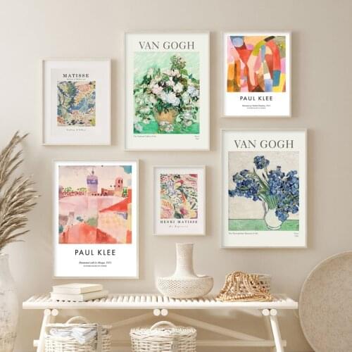 Vintage Rose Iris Matisse Almond Blossom Nordic Posters And Prints Wall Art Canvas Painting Wall Pictures For Living Room Decor
