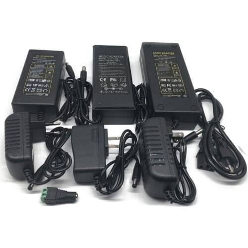 High Quality Has Power Supply DC 12 V 1A 2A 3A 5A 6A 7A 8A 10A Led Transformer For 5050 5730 2835 3014 5050 Has Led Strip Lights