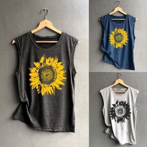 Women Summer Large Size Print Flower Tanks Tops Casual Sleeveless Female Fashion Vest Camisole T Shirt Plus Size 5XL 2021