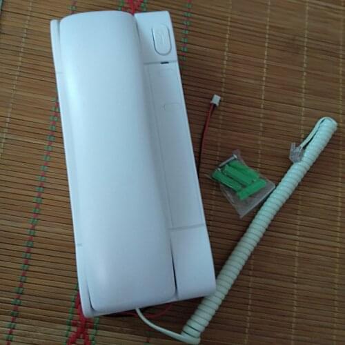 ZHUDELED brand Indoor phone for 2-wire non-visual building intercom system/audio door phone of building apartment