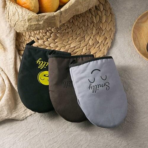 1 Pair Japanese Style Insulated Gloves Thickened High Temperature Oven Gloves Kitchen Tools