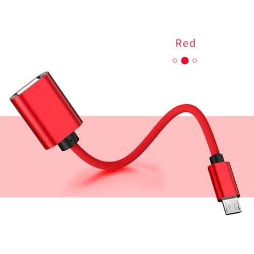 1PCS USB OTG Adapter Cable USB Female To Micro USB Male Converter Micro USB OTG Adapter Adapter Cable