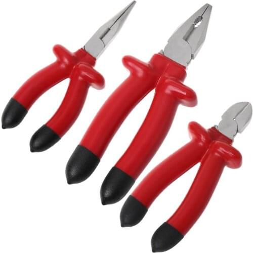 1000V Heavy Duty Insulated Cutting Plier For Electrician Cutting Crimping Multi Functional Hand Tools
