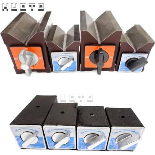 6T 8T 10T 12T 7k V Type Dial Indicator Stand Base Magnet Seat Table Wire Cutting Power Switch Magnetic Table Base