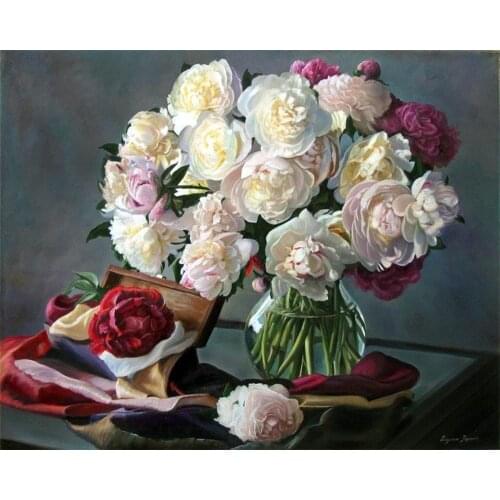 Diamond Mosaic Flower Diamond Painting 5D DIY Sets Painting With Diamonds Embroidery Full Round Picture Of Rhinestone