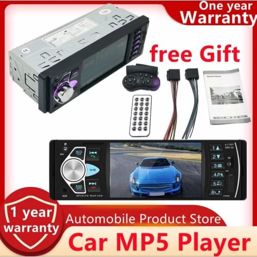 Car radio 4022D 4.1 inch radio 1 din with screen android radio car radio station radio with bluetooth USB AUX FM Audio Player