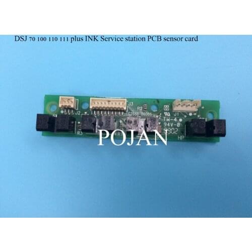 ISS PCB C7796-60209 Fit For Designjet 70/100/110/111 plus Ink supply station ink printer plotter parts POJAN