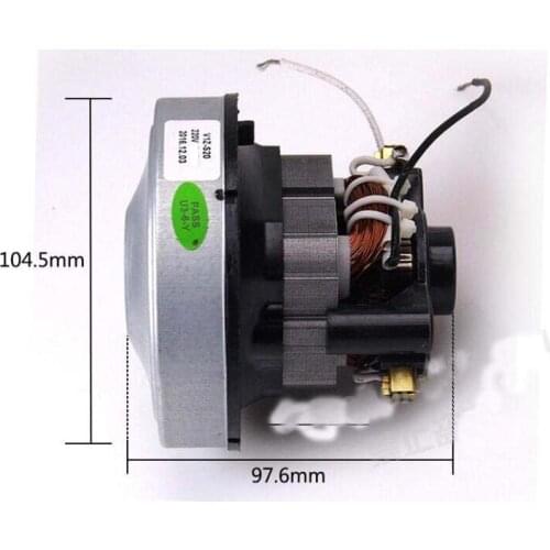 800W 220V by pass motor 104.5X97.6mm diameter