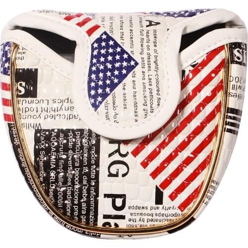 Flag Mallet Putter headcover for Scotty Cameron for Taylormade for Odyssey 2ball