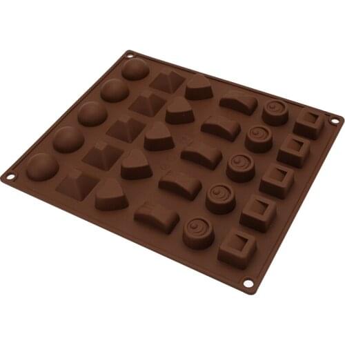 Chocolate Mold Silicone Round Heart Shape Cake Mold Cake Tools Baking Tools Soap Mold Cake Decorating Tools