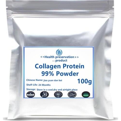 Hot sale Pure collagen powder Marine Fish Collagen Protein peptide powder cream supplement skin whitening Antioxidant
