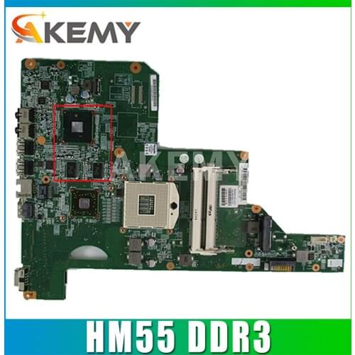 Laptop Motherboard For HP Pavilion G72 615848-001 615848-501 01013Y000-600-G HM55 216-0774009 DDR3 Mainboard
