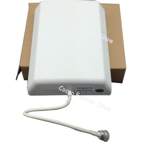 ZQTMAX Indoor Wall Panel Antenna 8dBi 806-2700Mhz for gsm 2g 3g 4g mobile signal amplifier LTE 2600 Repeater smartphone booster