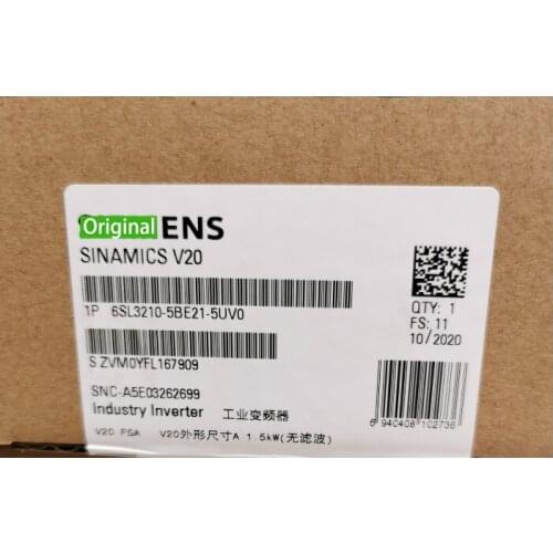 New And Original 1.5KW 6SL3210-5BE21-5UV0 Spot Photo, 1-Year Warranty