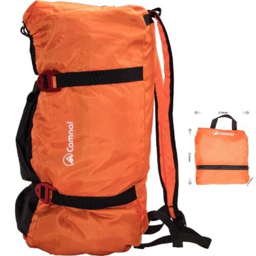 P321 Climbing storage bag outdoor with floor cloth climbing downhill multi-function shoulder rope bag equipment storage rope bag