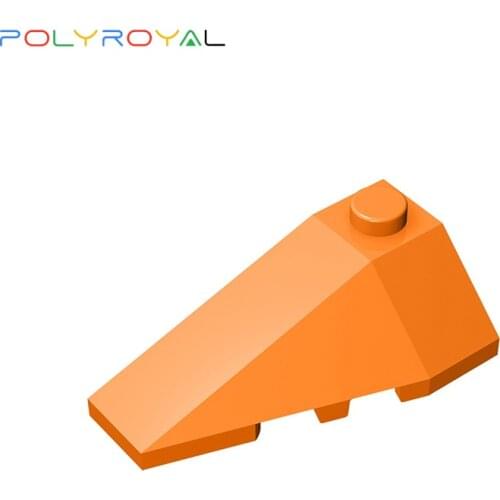 Building Blocks accessories DIY Plastic Plates 4x2 wedge (left) Brick 10 PCS Educational toy for children birthday gift 43710