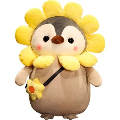 Nice Hot Super Soft Penguin Plush Toys Cute Stuffed Cosplay Animal Toy Unicorn Dinosaur Bunny Doll Pillow Kids Girls Kawaii Gift