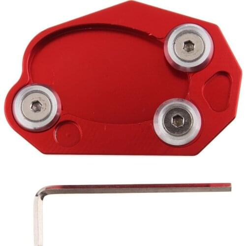 1 Piece Motorcycle Kickstand Extension Pad for Kawasaki Z1000 ZX6R ZX10R ER6N Ninja 650